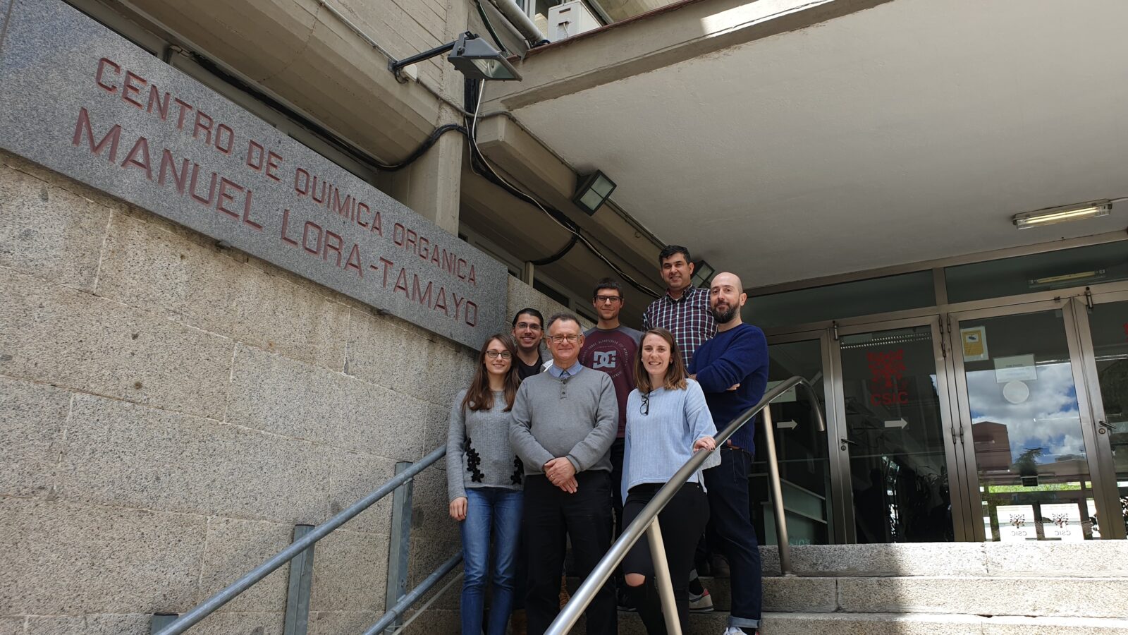 Members of the LQM group posing together