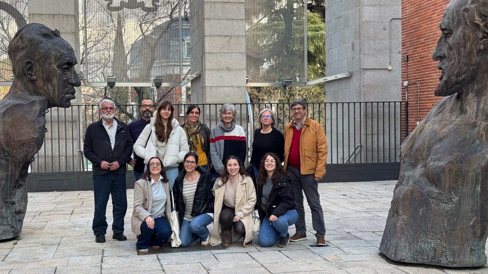 Members of the Grupo Silvia Murillo group posing together